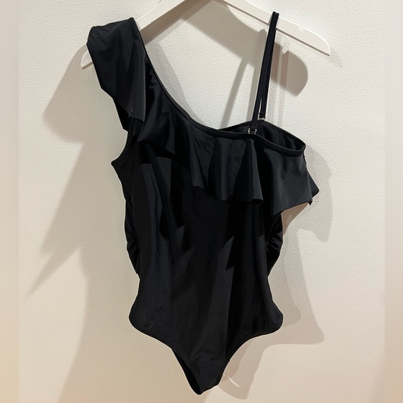 MOTHERHOOD MATERNITY RUFFLE SWIMSUIT! - Picture 3 of 3